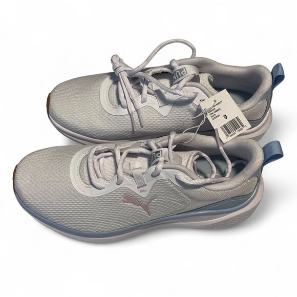 Puma Womens White Running Shoes Size 9 Cushioned Lightweight Sneakers - Picture 3 of 11